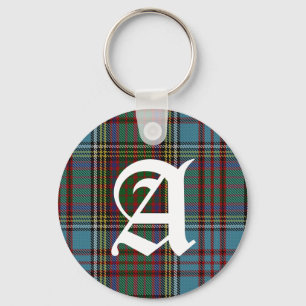 Porte-clés Clan Anderson Tartan Plaid Monogramme