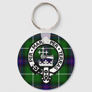 Porte-clés Clan écossais Donald Tartan et Crest