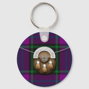 Porte-clés Clan Laird Tartan Et Sporran