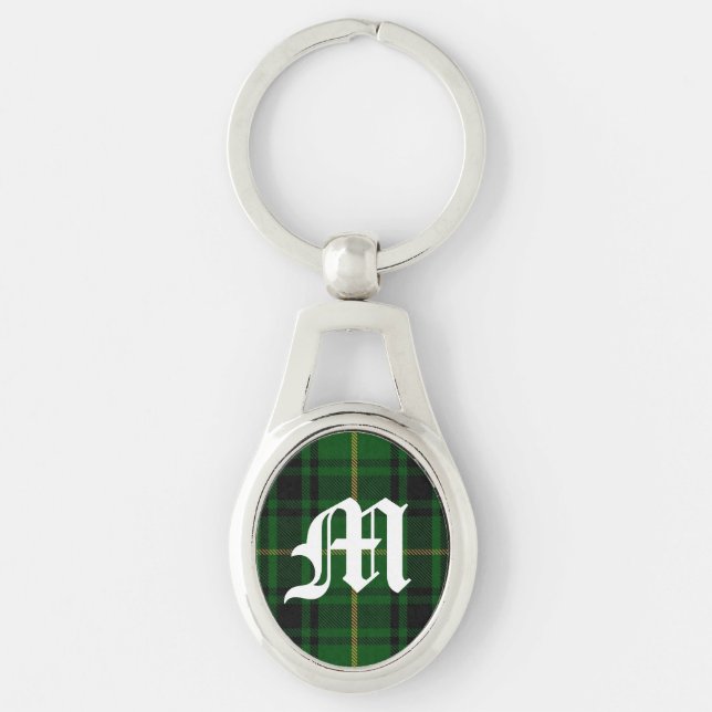 Porte-clés Clan MacArthur Plaid Monogram Porte - clé (Devant)