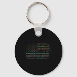 Porte-clés Clan Macduff Chasse Scottish Tartan Us Drapeau Kil