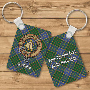 Porte-clés Clan MacMillan Crest sur la chasse Tartan