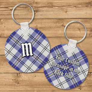 Porte-clés Clan MacPherson Robe Bleue Tartan Porte - clé