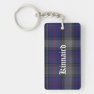 Porte-clés Clan personnalisé Kinnaird Tartan Plaid Porte - cl