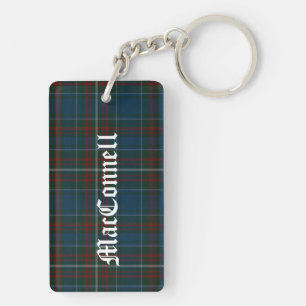Porte-clés Clan personnalisé MacConnell Tartan Plaid Porte -