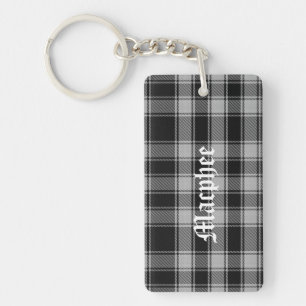 Porte-clés Clan personnalisé Macphee Tartan Plaid Porte - clé