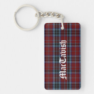 Porte-clés Clan personnalisé MacTavish Tartan Plaid Porte - c