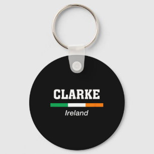 Porte-clés Clarke Nom de famille irlandais St Patricks Day Ir