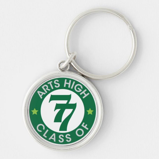 Porte-clés Classe Arts High School de 77 Logo (Devant)