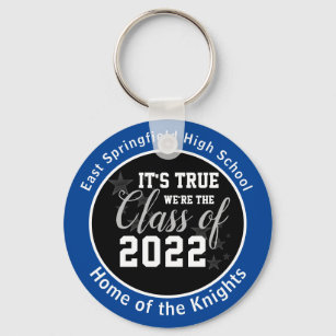 Porte-clés Classe Bleue Personalized High School de 2023
