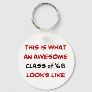 Porte-clés classe de 1968, génial