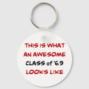 Porte-clés classe de 1969, génial