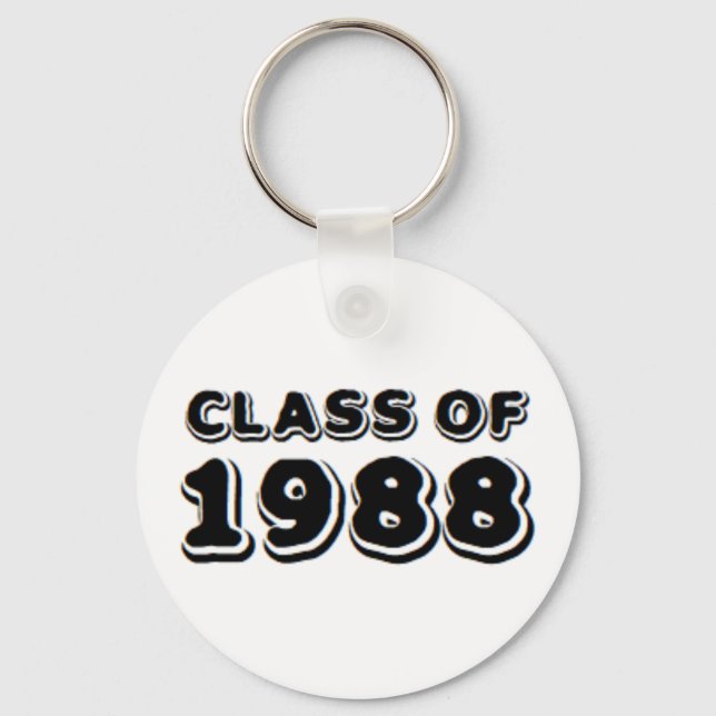 Porte-clés classe de 1988 (Recto)