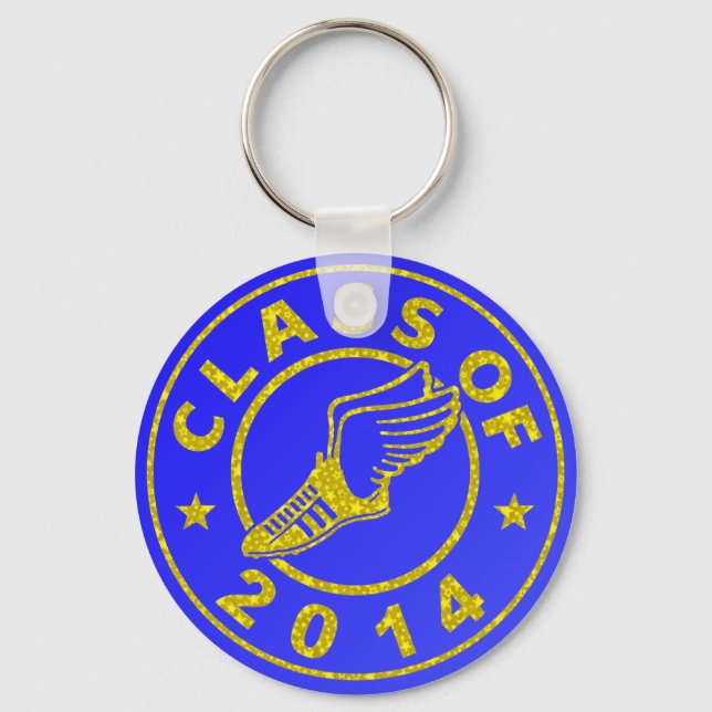 Porte-clés Classe De 2014 Track & Field (Recto)