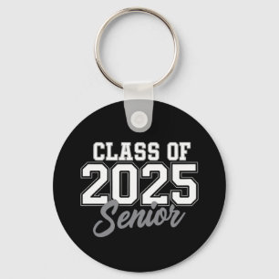 Porte-clés Classe De 2025 Senior Retour À L'École 2025 Vintag