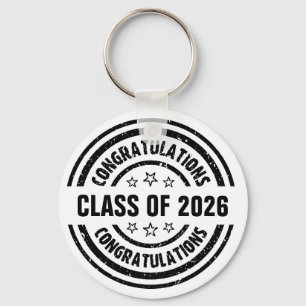 Porte-clés Classe de 2026 Graduation