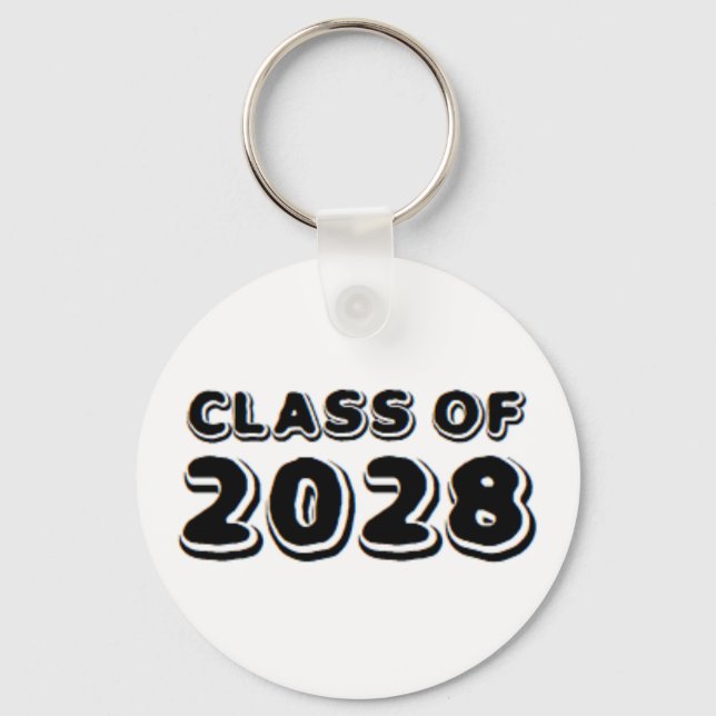 Porte-clés classe de 2028 (Recto)
