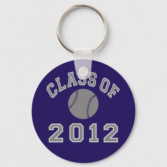 Porte-clés Classe De Baseball 2012 - Grey (Recto)