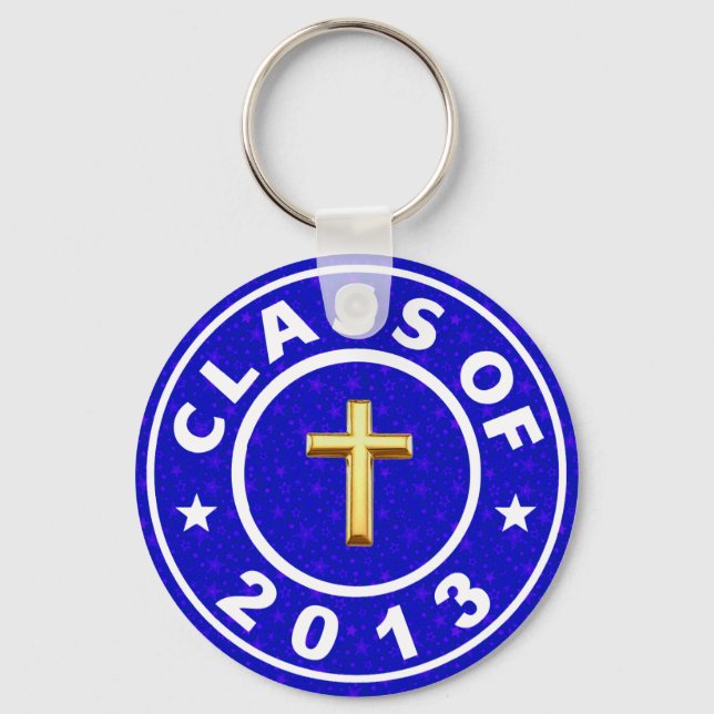 Porte-clés Classe De Croix Chrétienne 2013 (Recto)