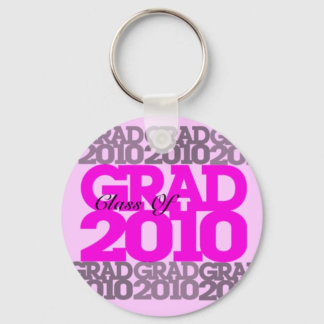 Porte-clés Classe De Diplôme De 2010 Porte - clé 4 (Recto)