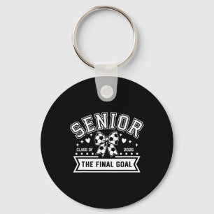 Porte-clés Classe de football senior de 2026 Bow Final Coquet