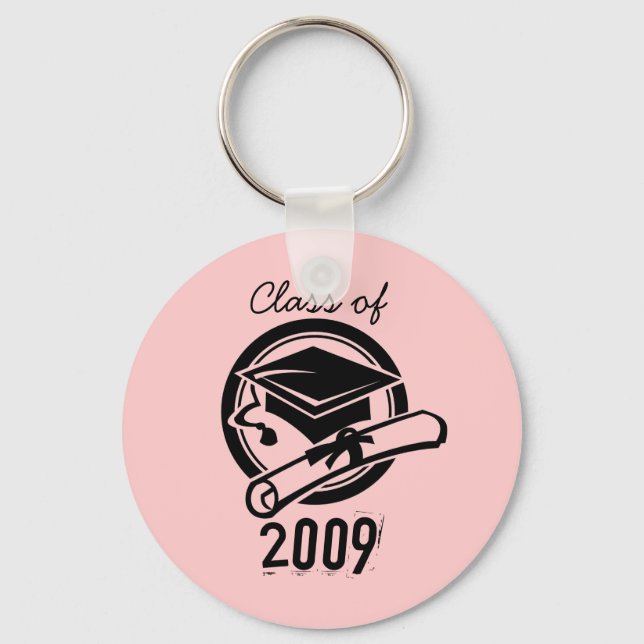 Porte-clés Classe de Porte - clé 2009 (Rose) (Recto)
