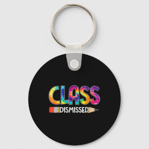 Porte-clés Classe Rejetée Joyeuse Dernière Journée De L'École