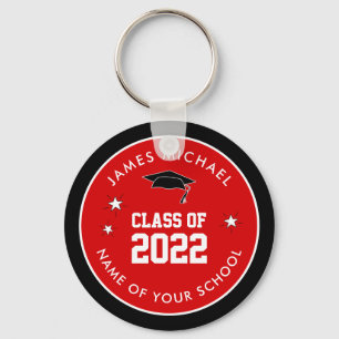 Porte-clés Classe rouge et noire du lycée