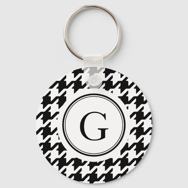 Porte-clés Classe White Houndstooth (Recto)