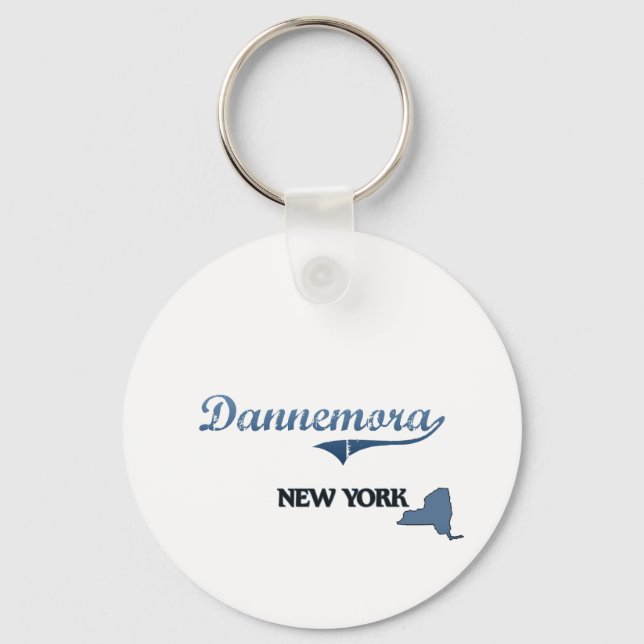 Porte-clés Classic de Dannemora New York (Recto)