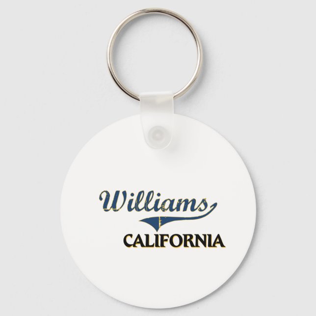 Porte-clés Classic de Williams California (Recto)