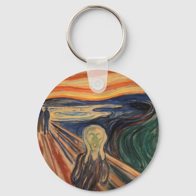 Porte-clés Classic Edvard Munch The Scream Painting (Recto)