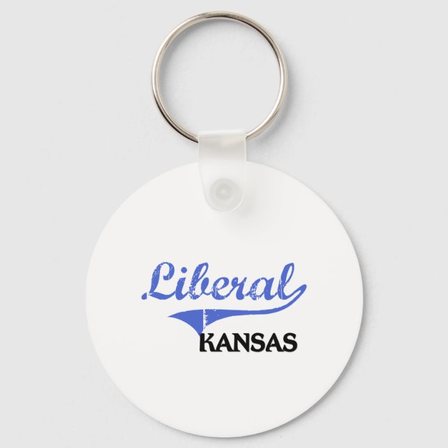 Porte-clés Classique de la ville de Kansas (Recto)