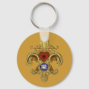 Porte-clés Classique Porte - clé de Louisiane