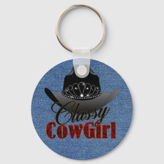 Porte-clés Classy Cowgirl Rodeo Queen Porte - clé