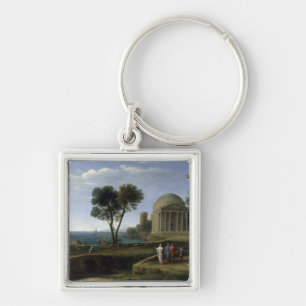 Porte-clés Claude Lorrain Paysage avec Aeneas à Delos