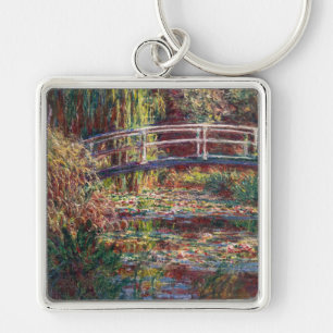 Porte-clés Claude Monet - Bassin aux nymphéas, harmonie rose