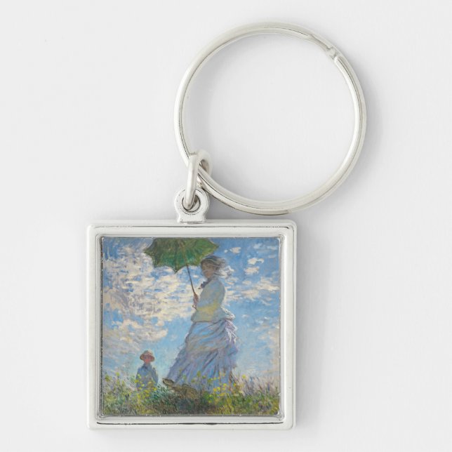 Porte-clés Claude Monet | Femme avec un parasol (Devant)