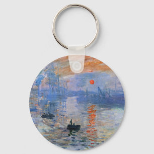 Porte-clés Claude Monet Impression Lever de soleil 1872 Port