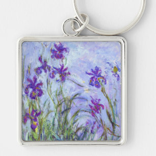 Porte-clés Claude Monet - Iris Mauves / Iris Mauves