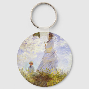 Porte-clés Claude Monet - la femme avec le parasol