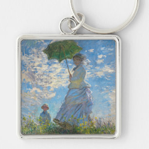 Porte-clés Claude Monet - La Promenade, Femme avec un Parasol
