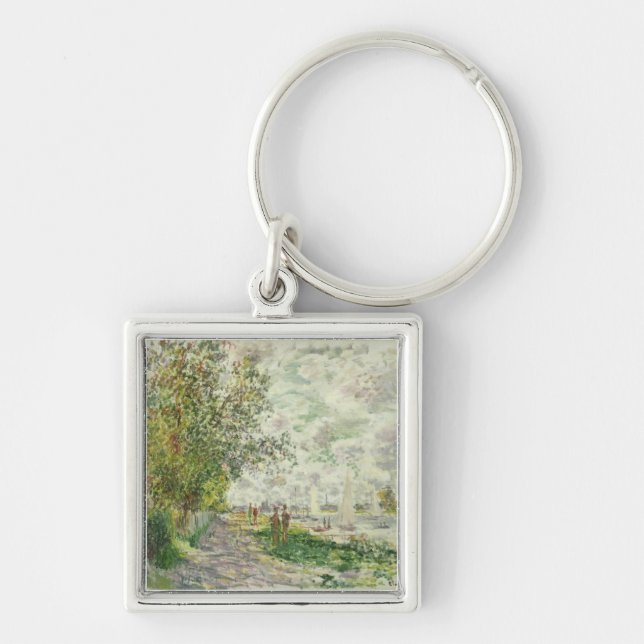 Porte-clés Claude Monet | la rive chez Gennevilliers (Devant)