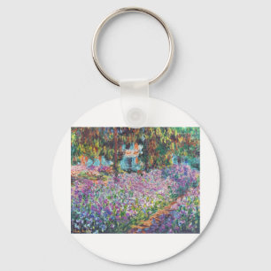 Porte-clés Claude Monet - Le jardin de l'artiste à Givern