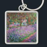 Porte-clés Claude Monet - Le jardin de l'artiste à Giverny<br><div class="desc">Jardin de l'artiste à Giverny / Le Jardin de l'artiste a Giverny - Claude Monet,  1900</div>