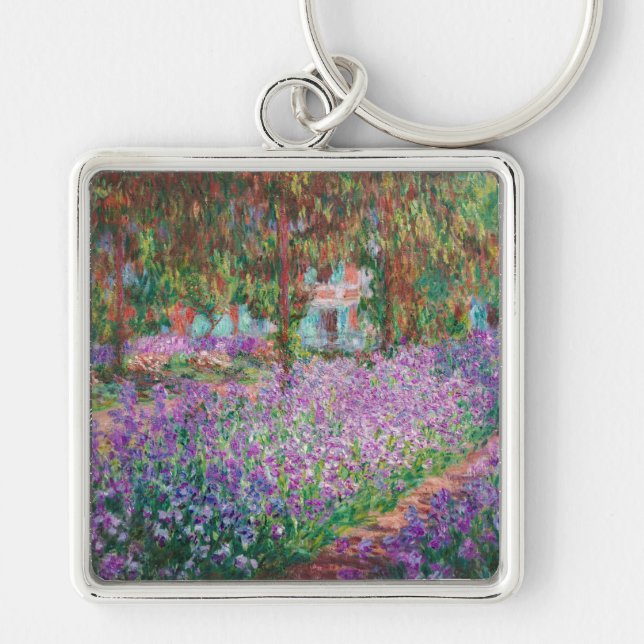 Porte-clés Claude Monet - Le jardin de l'artiste à Giverny (Devant)