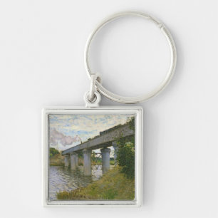 Porte-clés Claude Monet le pont de chemin de fer à