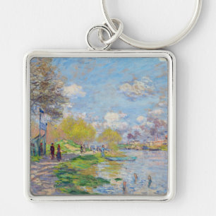 Porte-clés Claude Monet - Le Printemps au bord de la Seine
