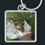 Porte-clés Claude Monet - Les femmes dans le jardin<br><div class="desc">Femmes dans le jardin / Femmes au jardin - Claude Monet, Huile sur toile, 1866</div>