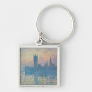 Porte-clés Claude Monet Les Houses of Parliament Coucher de s